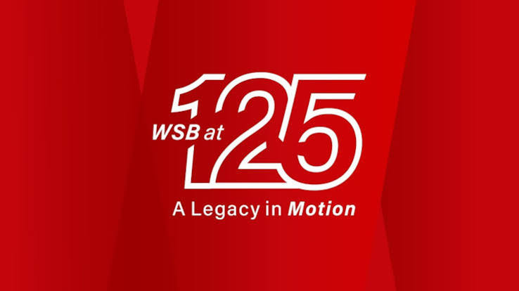WSB 125 anniversary graphic a legacy in motion