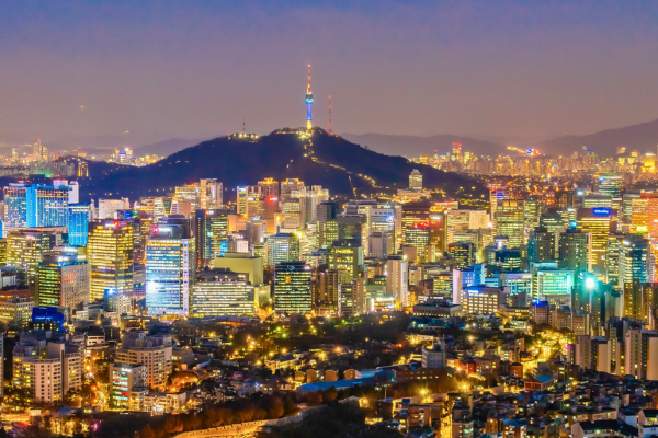Seoul city view